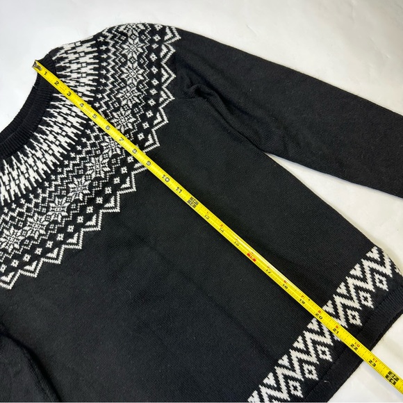 Talbots Fair Isle Yolk Winter Sweater Small - Picture 4 of 7